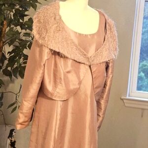 Women's plus size 16w pink two piece dress set